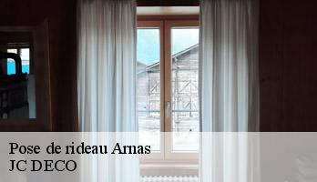 Pose de rideau  arnas-69400 JC DECO