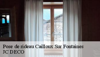 Pose de rideau cailloux-sur-fontaines-69270 JC DECO
