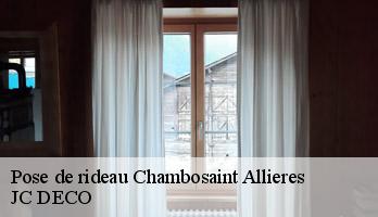 Pose de rideau  chambosaint-allieres-69870 JC DECO