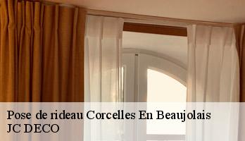 Pose de rideau  corcelles-en-beaujolais-69220 JC DECO