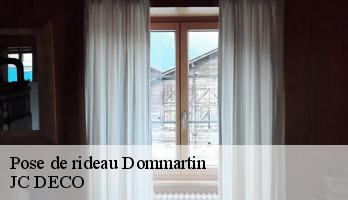 Pose de rideau  dommartin-69380 JC DECO