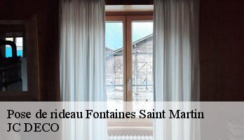 Pose de rideau fontaines-saint-martin-69270 JC DECO