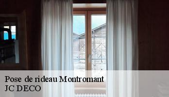 Pose de rideau  montromant-69610 JC DECO