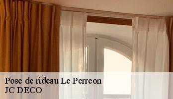 Pose de rideau le-perreon-69460 JC DECO
