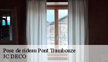 Pose de rideau  pont-trambouze-69240 JC DECO
