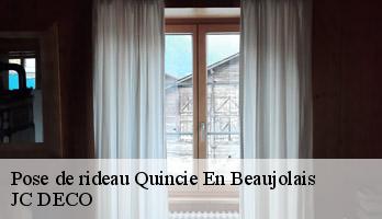 Pose de rideau  quincie-en-beaujolais-69430 JC DECO