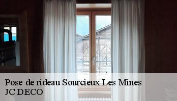 Pose de rideau  sourcieux-les-mines-69210 JC DECO