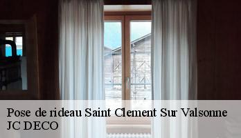 Pose de rideau saint-clement-sur-valsonne-69170 JC DECO