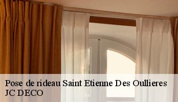 Pose de rideau  saint-etienne-des-oullieres-69460 JC DECO
