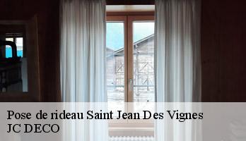 Pose de rideau  saint-jean-des-vignes-69380 JC DECO
