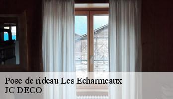 Pose de rideau les-echarmeaux-69870 JC DECO